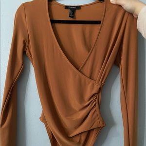 Rust-coloured Bodysuit
